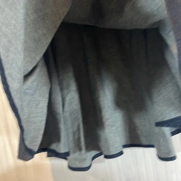 NWT GREI RAW DENIM HOODED LUHKA PONCHO ONE SIZE